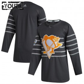 Barn NHL Pittsburgh Penguins Tröjor Blank Grå Adidas 2020 All-Star Authentic